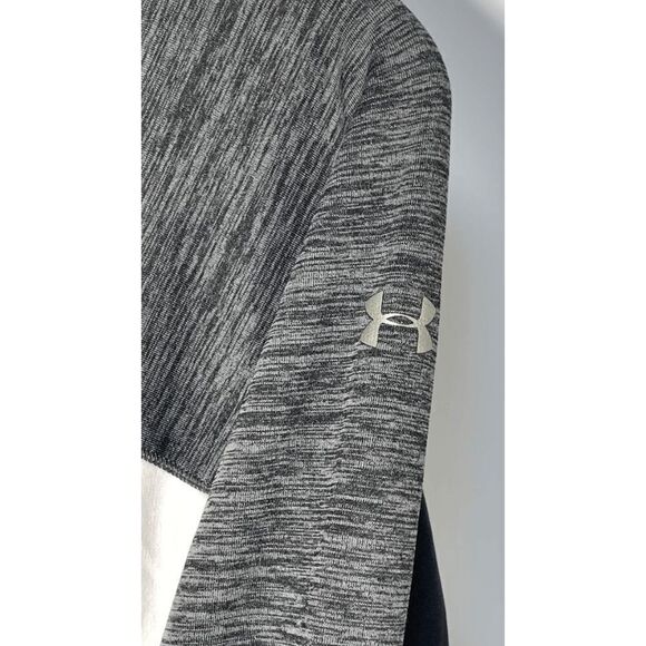 Under Armour Color Block Long Sleeve Pullover Hoodie Multicolor Medium - Picture 4 of 7